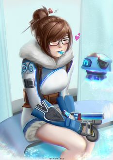 Фото Mei / Мэй Лин Чжоу / Mei Ling Zhou из игры Overwatch / Дозор, by Tecnomayro