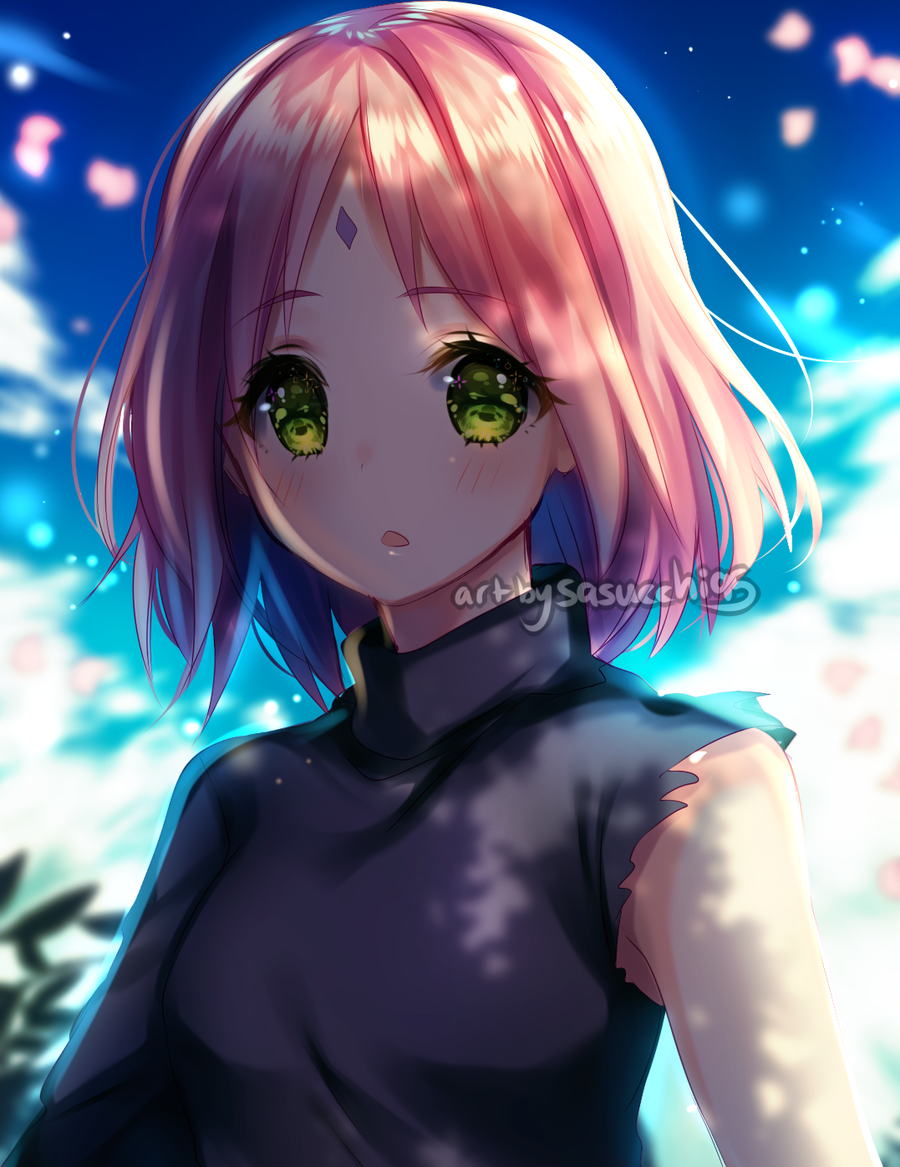 Фото Сакура Харуно / Sakura Haruno из аниме Наруто / Naruto, by Sasucchi95