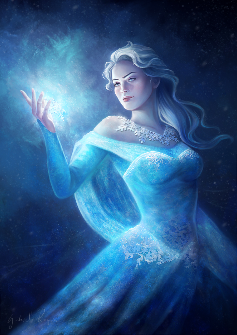 Фото Elsa / Эльза из мультфильма Frozen / Холодное сердце, by gabrielleragusi