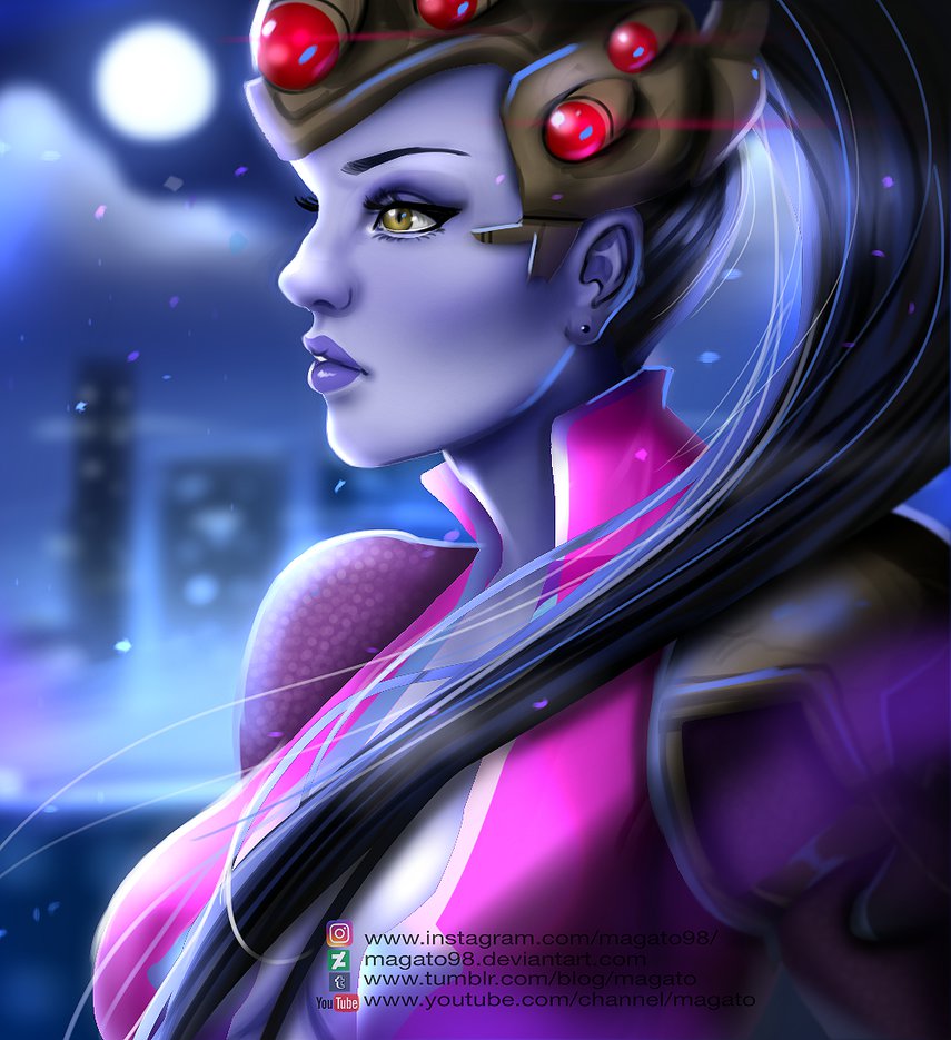 Фото Widowmaker / Роковая Вдова / Амели Лакруа из игры Overwatch / Дозор, by magato98