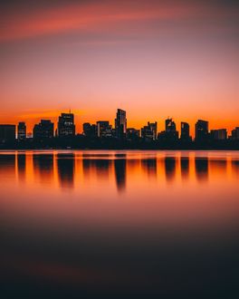 Фото Boston / Бостон на рассвете, Massachusetts, USA / штат Массачусетс, США, фотограф Kan Kankavee