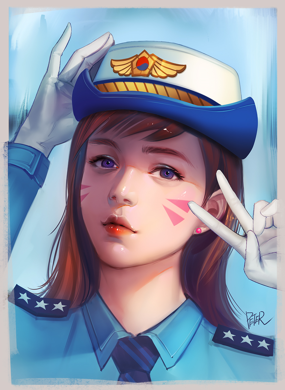 Фото D. VA / Ханна Сон из игры Overwatch / Дозор, by superschool48