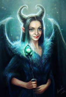 Фото Малефисента / Maleficent из одноименного фильма, by kroriki