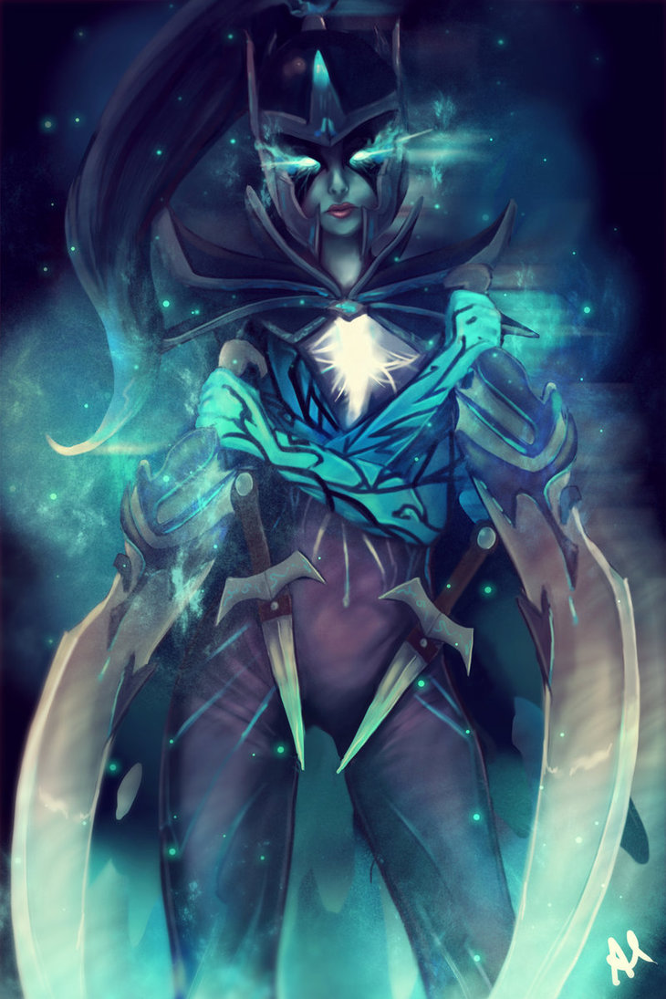 Фото Мортред / Phantom Assassin из игры Dota2, by MilkCognac