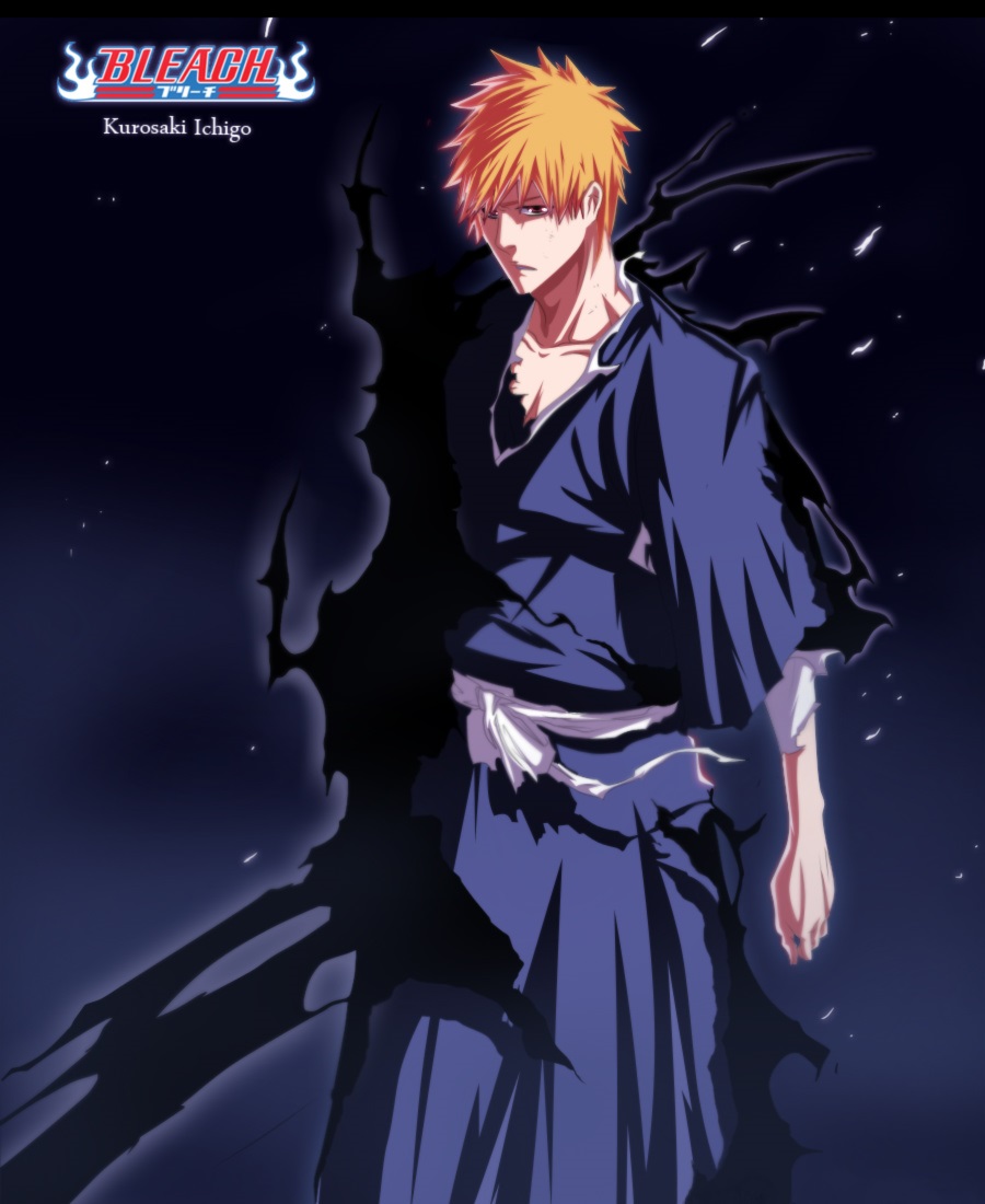 Фото Ичиго Куросаки  Ichigo Kurosaki из аниме Блич  Bleach, art by  Blazer15