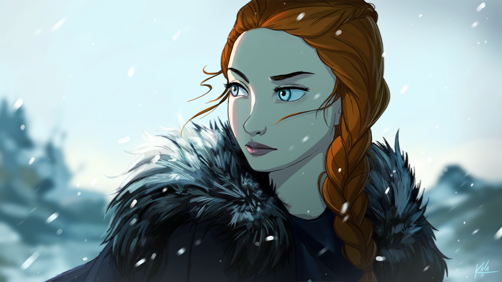 Foto Sansa Stark Sansa Stark Iz Seriala Game Of Trones Igra Prestolov By Kalasketch