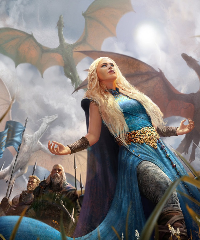 Фото Daenerys Targaryen / Дейнерис Таргариен из сериала Game Of Trones / Игра Престолов, by alexnegrea