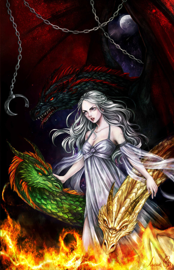 Фото Daenerys Targaryen / Дейнерис Таргариен из сериала Game Of Trones / Игра Престолов, by AireensColor