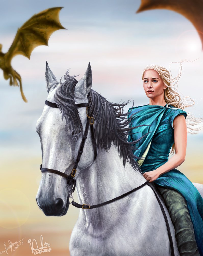 Фото Daenerys Targaryen / Дейнерис Таргариен из сериала Game Of Trones / Игра  Престолов, by lara-cr