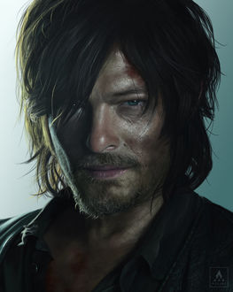 Фото Daryl Dixon / Дэрил Диксон из сериала The Walking Dead / Ходячие мертвецы, by Aelini