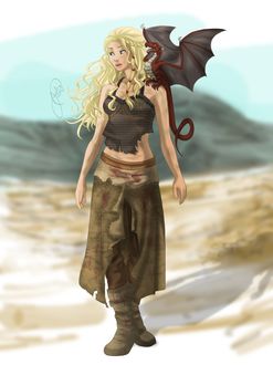 Фото Daenerys Targaryen / Дейнерис Таргариен из сериала Game Of Trones / Игра Престолов, by juliajm15