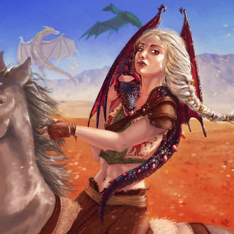 Фото Daenerys Targaryen / Дейнерис Таргариен из сериала Game Of Trones / Игра Престолов, by jameli