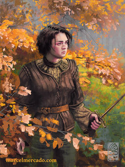 Фото Arya Stark / Арья Старк из сериала Game Of Trones / Игра Престолов, by marcel-mercado