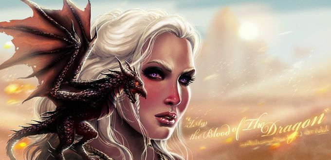 Фото Daenerys Targaryen / Дейнерис Таргариен из сериала Game Of Trones / Игра Престолов (I am the Blood of the Dragon / Я - Кровь Дракона), by Luaprata91