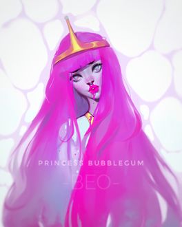 Фото Princess Bubblegum / Принцесса Бубульгум из мультсериала Время приключений / Adventure Time, by tieungan