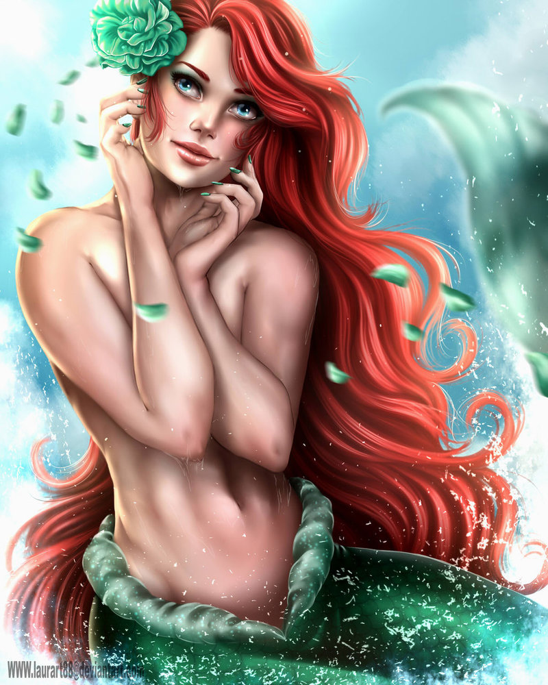 Фото Ариэль / Ariel из мультфильма Русалочка / The Little Mermaid, by Laurart88