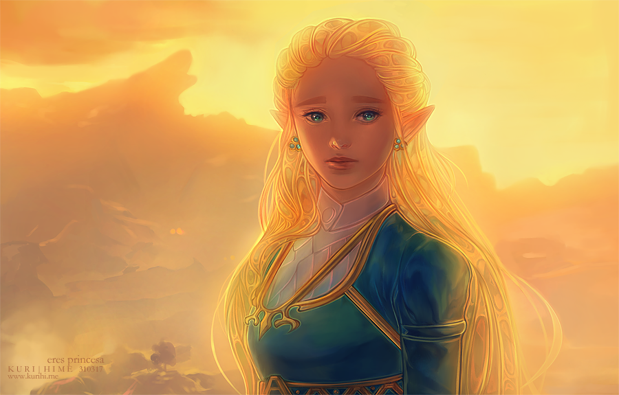 Фото Princess Zelda / Принцесса Зельда из игры Zelda no Densetsu / Skyward Sword, by Kuroszi