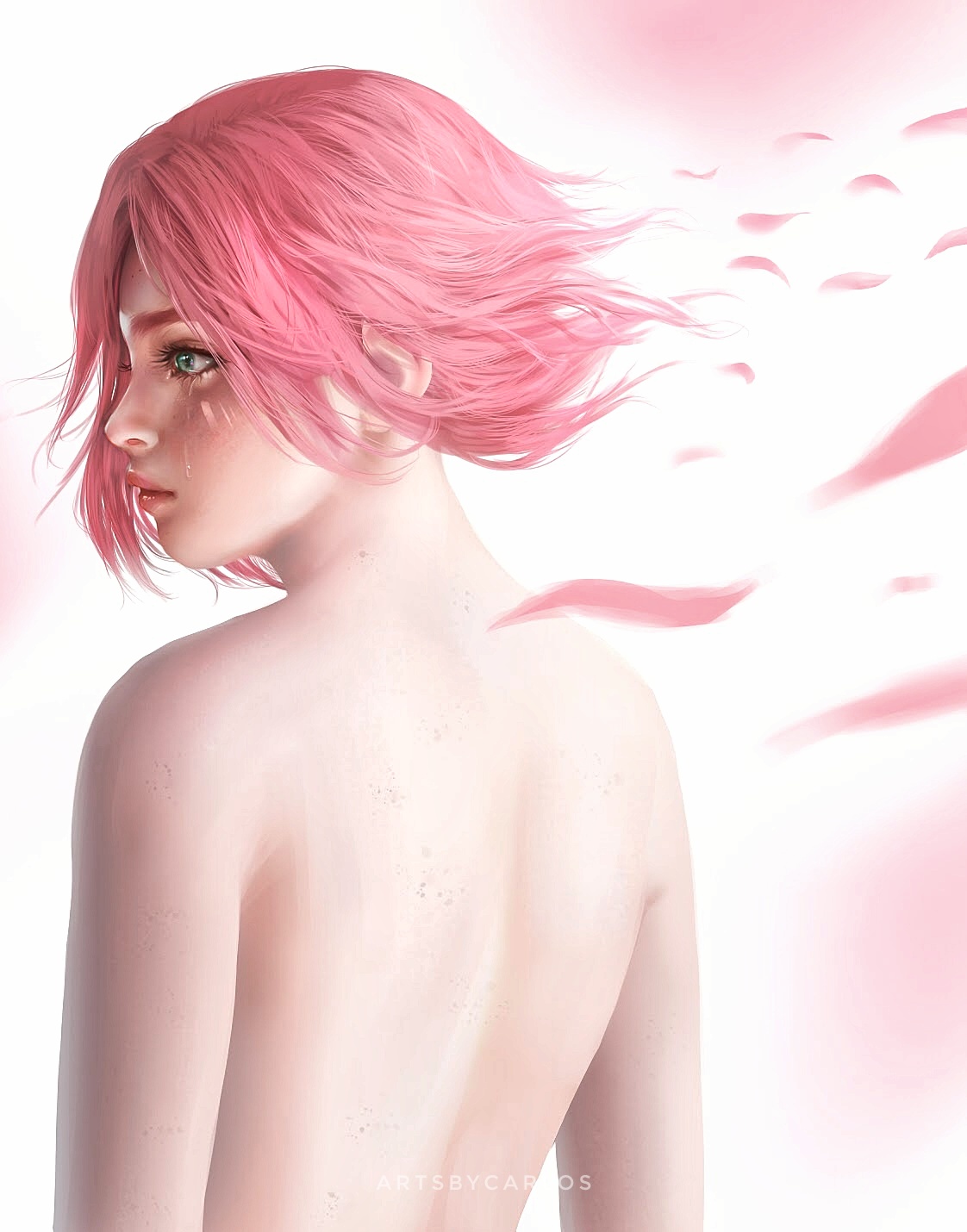 Фото Sakura Haruno / Сакура Харуно из аниме Naruto / Наруто, by artsbycarlos