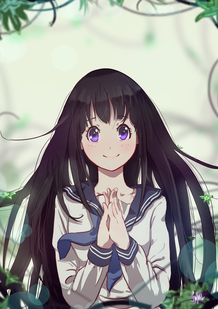 Фото Eru Chitanda / Эру Читанда из аниме Hyouka / Хека, by SteamyTomato