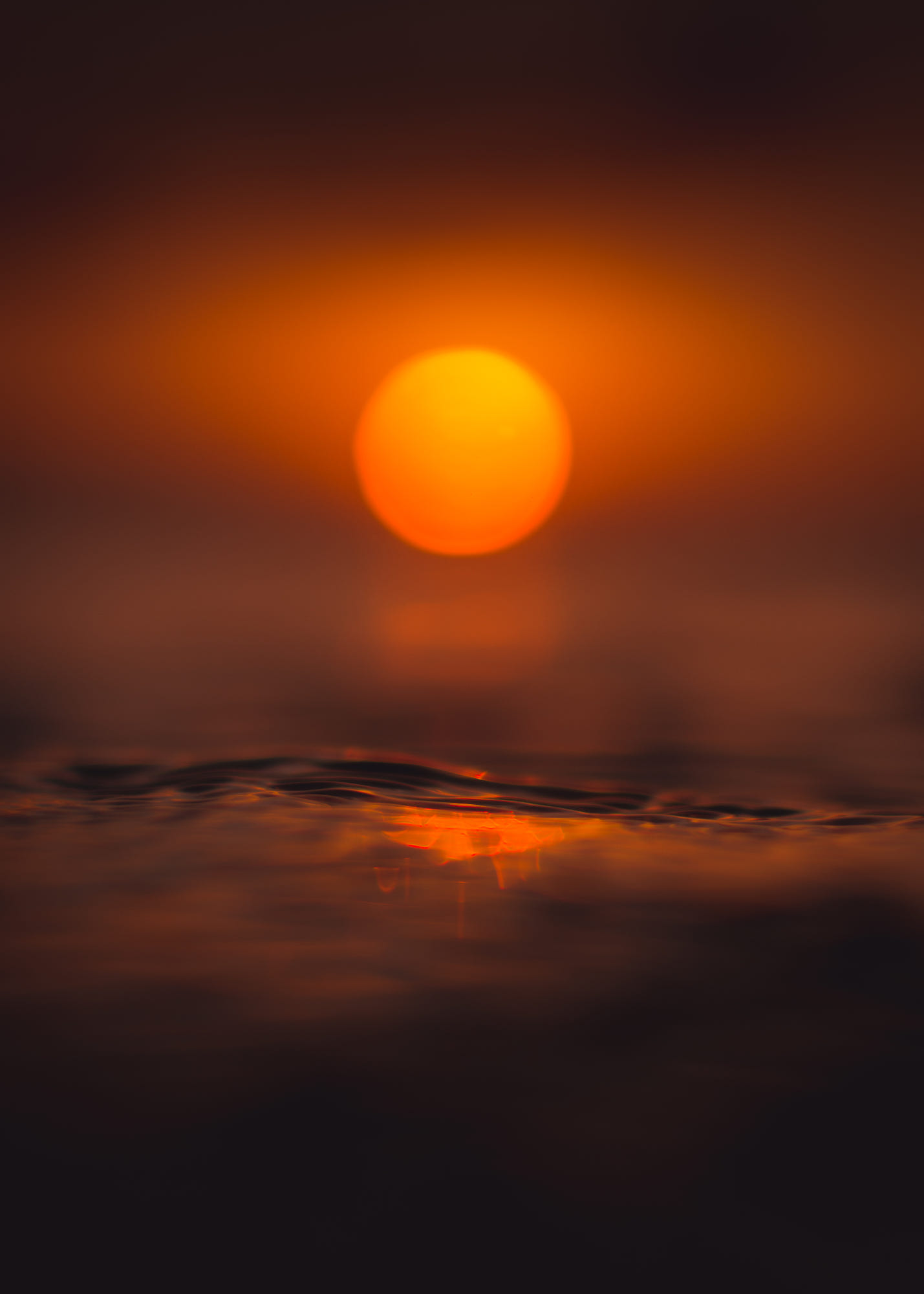 Фото Солнце над водой, фотограф Konrad Brewski