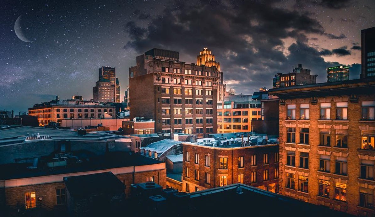 Фото Спящий ночной город, фотограф Serge Ramelli