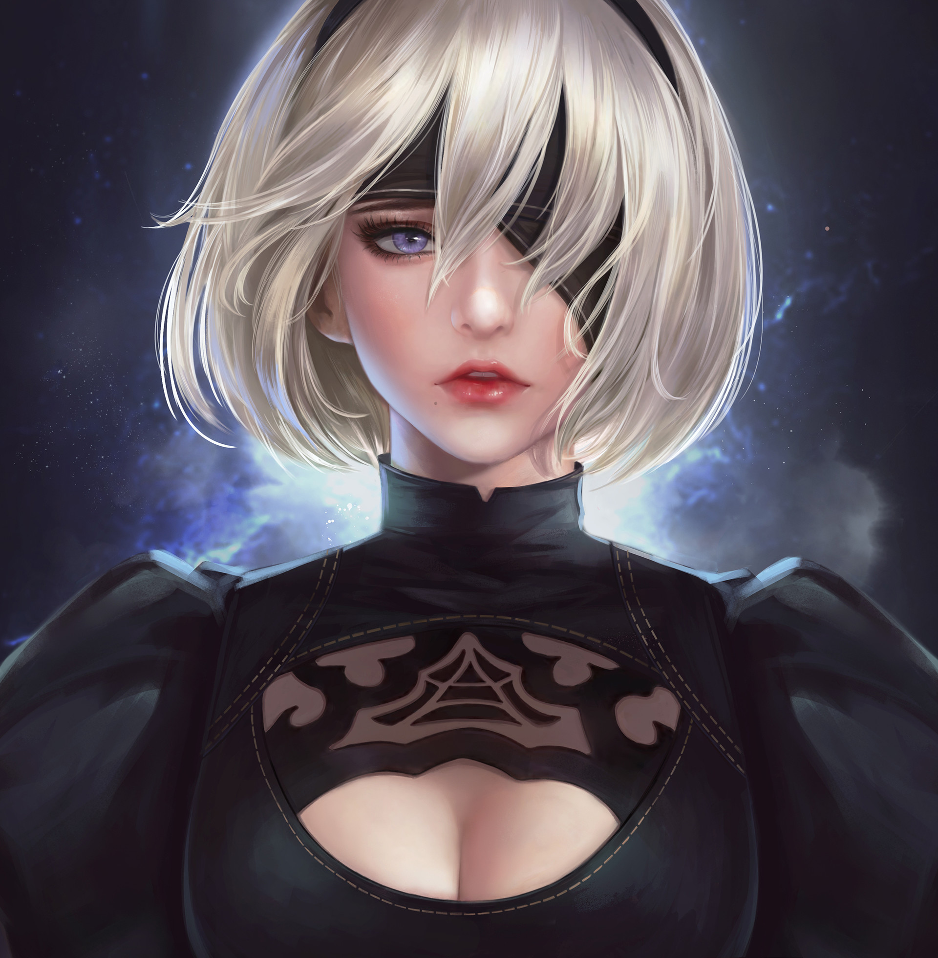 Фото YoRHa No. 2 Type B из игры NieR: Automata, by qianyu mo