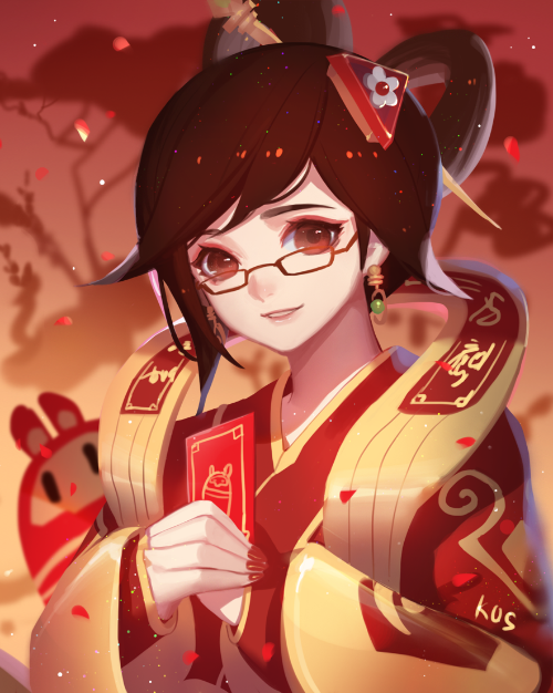 Фото Mei / Мэй Лин Чжоу / Mei Ling Zhou из игры Overwatch / Дозор, by SongJiKyo