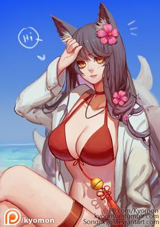 Фото Ahri / Ари из игры Лига Легенд / League of Legends (Hi), by SongJiKyo