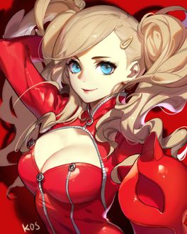 Фото Анн Такамаки / Anne Takamaki из аниме Персона 5: День нарушителей / Persona 5 the Animation: The Day Breakers, by SongJiKyo