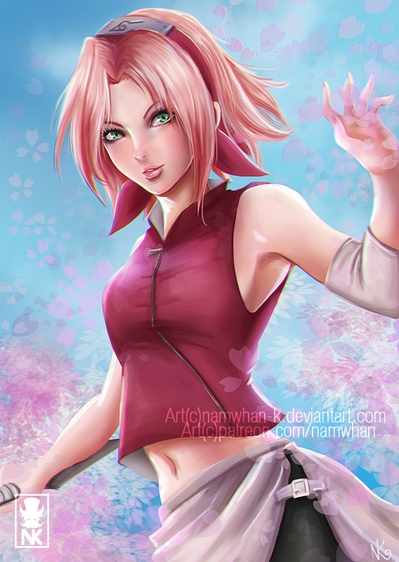 Sakura in Naruto sexy