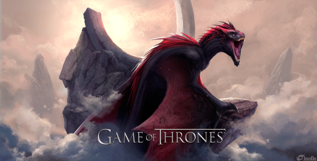 Фото Dragon Drogon / Дракон Дрогон, из сериала Game of Thrones / Игра престолов, by IrenBee