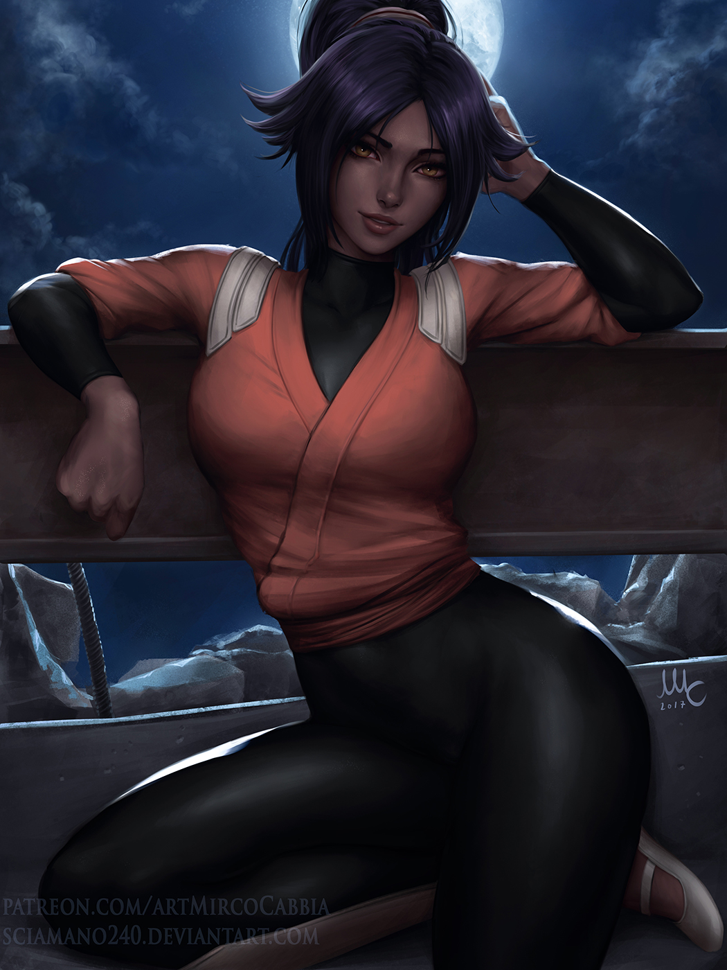 Фото Yoruichi Shihouin / Еруити Сихоин из аниме Bleach / Блич, by  Sciamano240