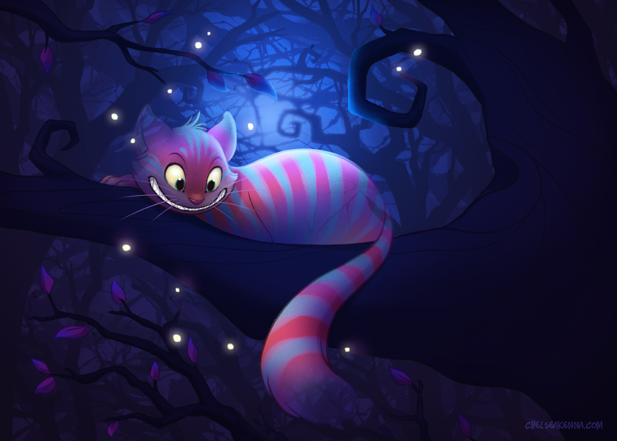 Фото Cheshire Cat / Чеширский Кот из сказки Alice in Wonderland / Алиса в стране чудес, by autogatos