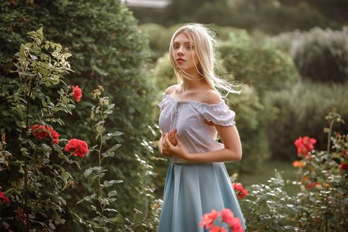 Фото Девушка в саду, фотограф ПаршинаНастасья