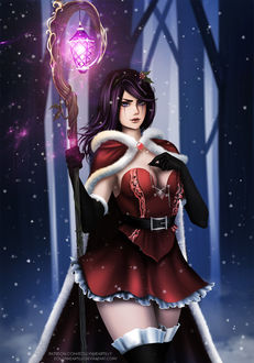 Фото LeBlanc / Ле Блан - персонаж игры League of Legends / Лига Легенд, by eollynart