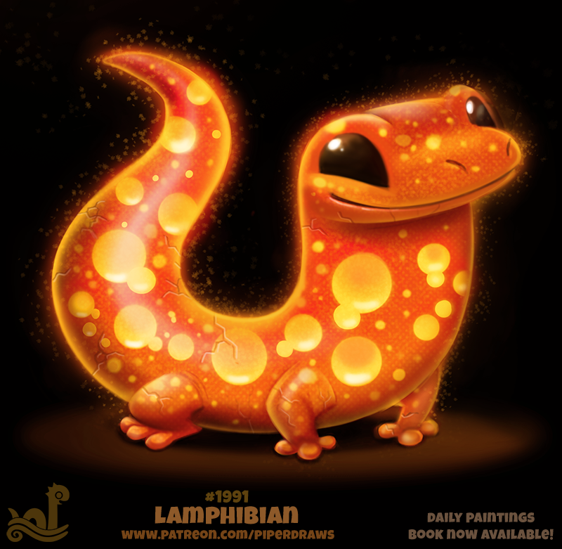 Фото Оранжевая ящерка, by Cryptid-Creations