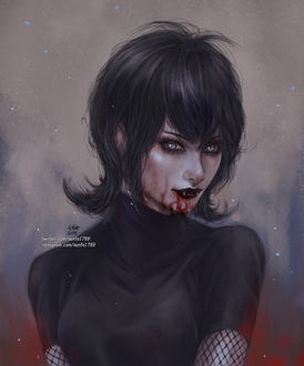 Фото Mavis / Мэйвис из мультфильма Hotel Transylvania / Отель Трансильвания / Монстры на каникулах, by NanFe