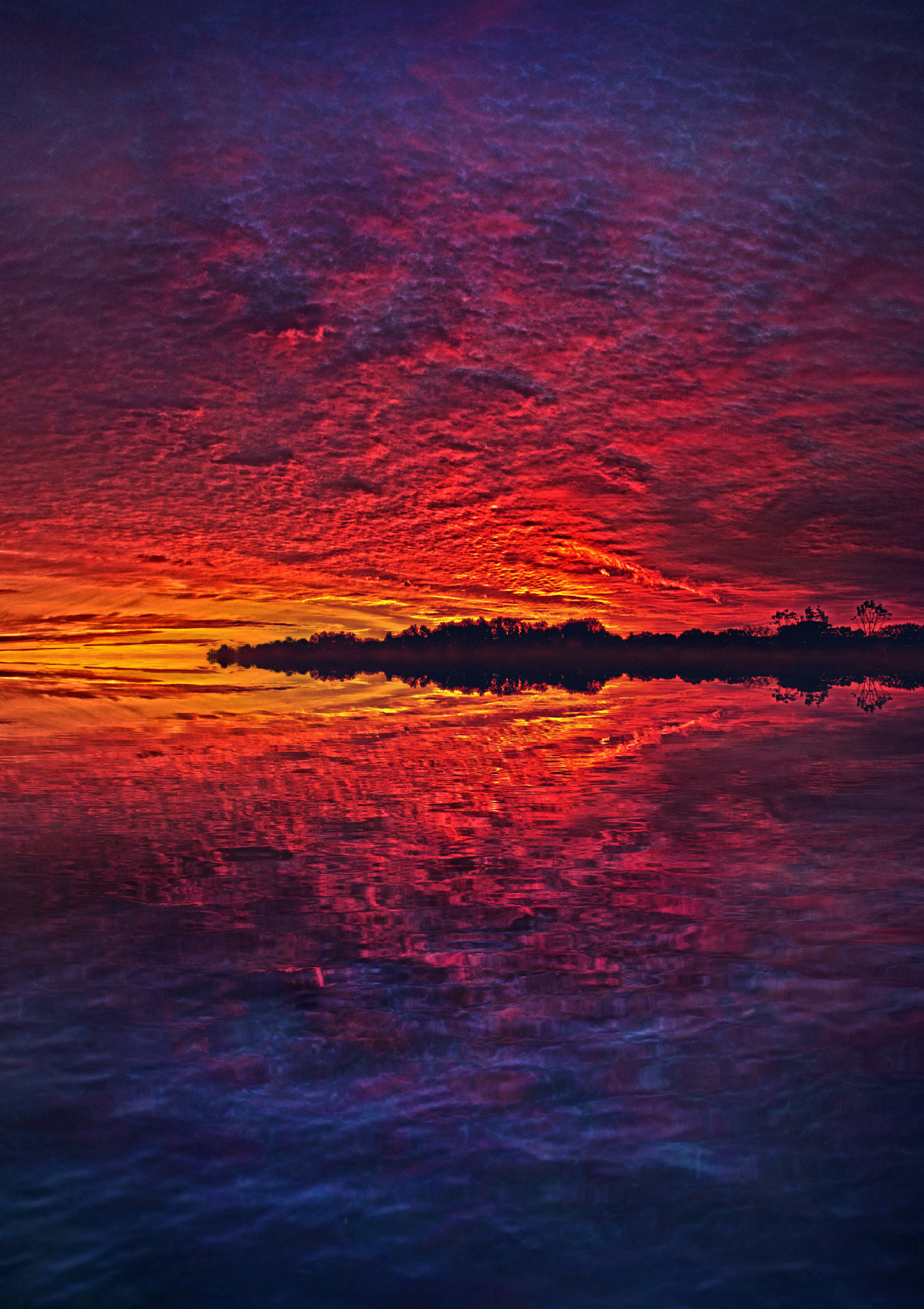 Фото Огненное небо на закате, by Phil Koch