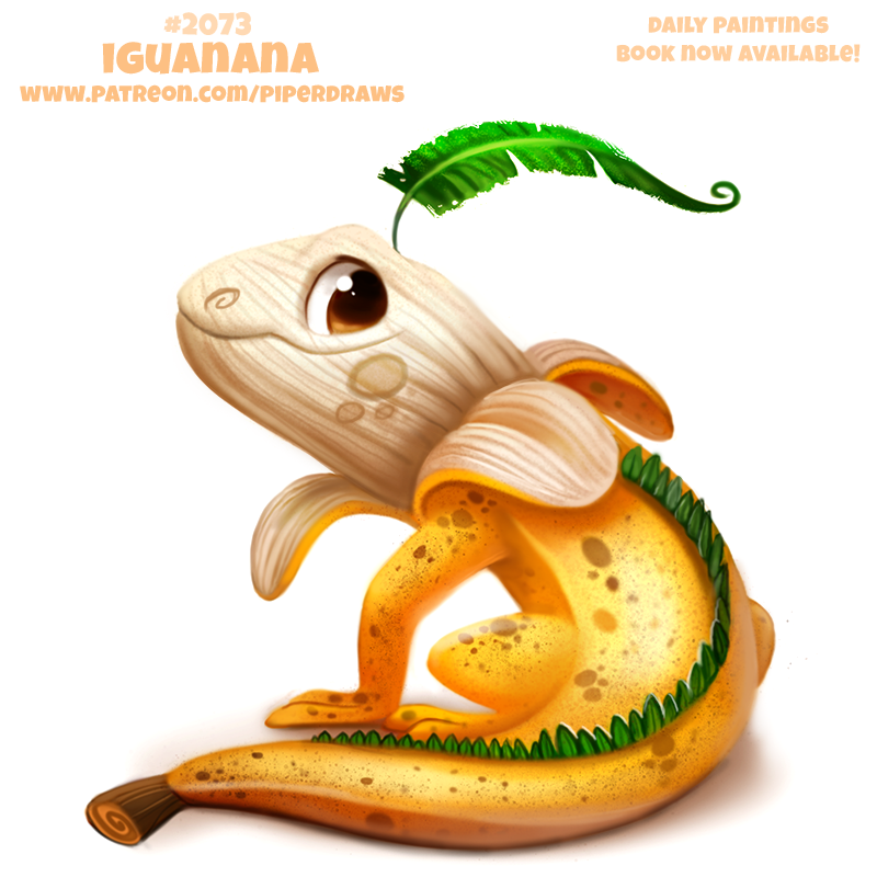 Фото Игуана-банан (Iguanana), by Cryptid-Creations