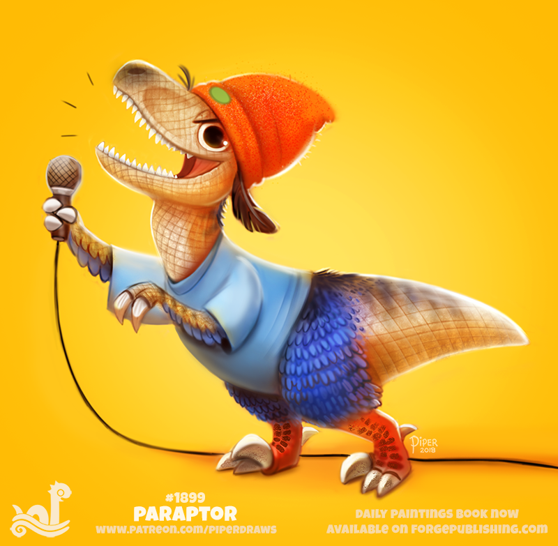 Фото Динозавр репер (Paraptor), by Cryptid-Creations