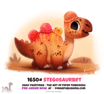 Фото Съедобный динозаврик (Stegosaurbet), by Cryptid-Creations