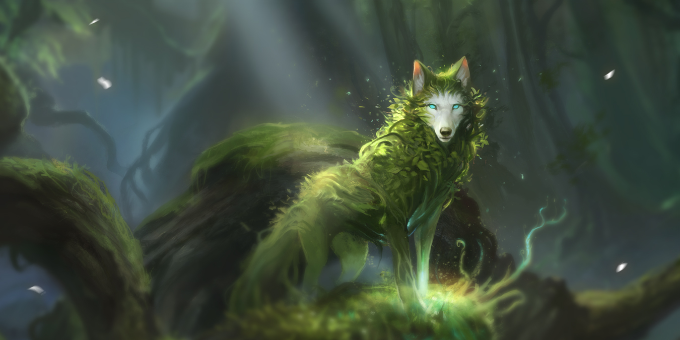 Лесной дух волк