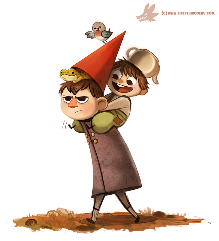 Фото Wirt / Вирт и Greg / Грег из мультсериала Over the Garden Wall / По ту сторону изгороди, by Cryptid-Creations