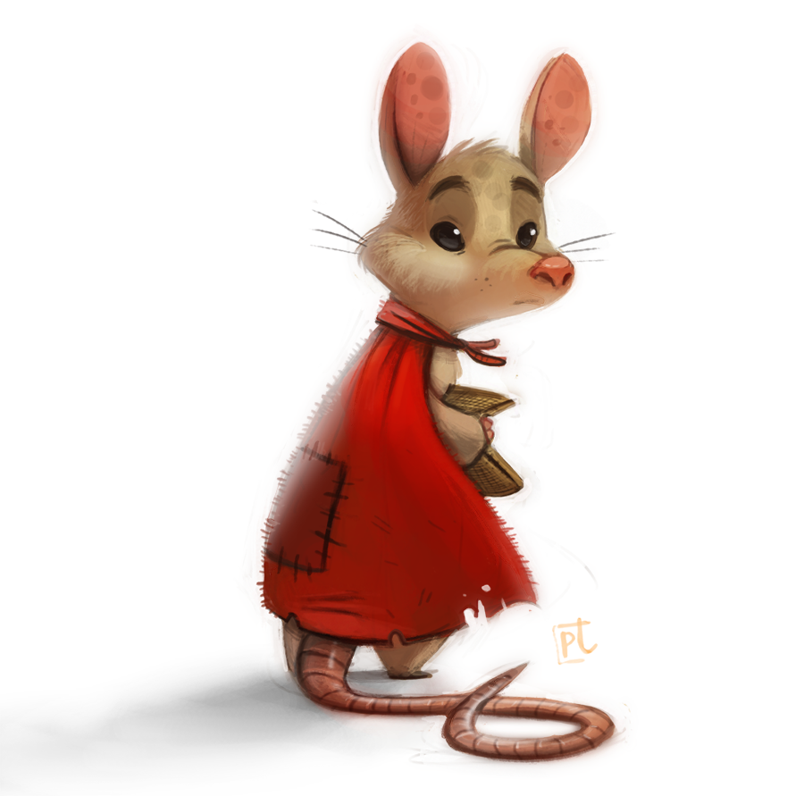 Мышка в одежде