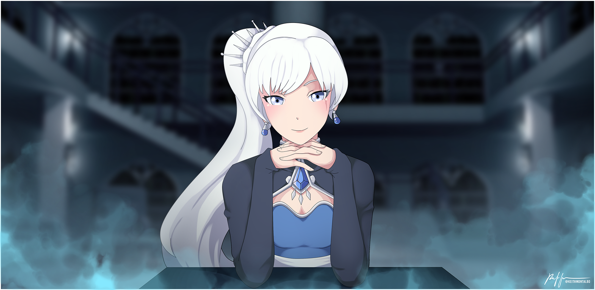 Фото Weiss Schnee / Вайсс Шни из аниме RWBY / Красный, Белый, Черный, Желтый