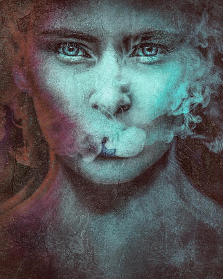 Фото Портрет парня в дыму, by Peter Brownz Braunschmid