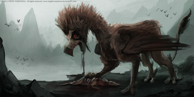 Фото Бородатый грифон, by Cryptid-Creations
