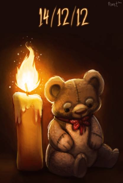 Фото Плюшевый мишка сидит рядом со свечой, by Cryptid-Creations