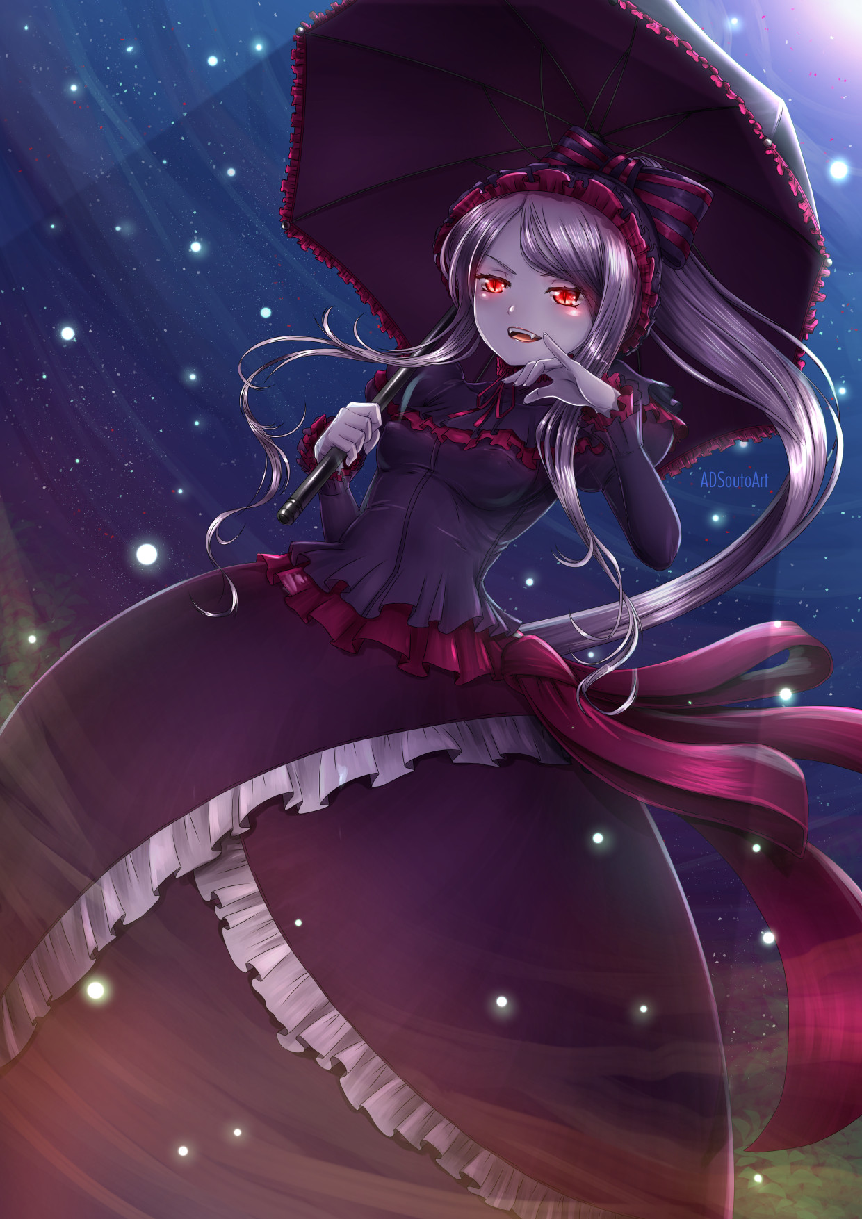 Фото Shalltear Bloodfallen / Шалтир Бладфоллен из аниме Overlord /  Повелитель, art by ADSouto