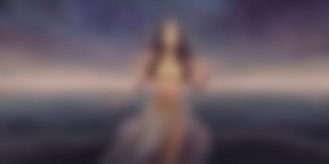 Фото Pagan Goddess / Языческая богиня стоит на фоне моря, by IreAzure